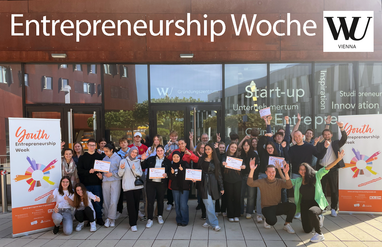 3BK auf Entrepreneurship Woche an der Wirtschaftsuniversität Wien